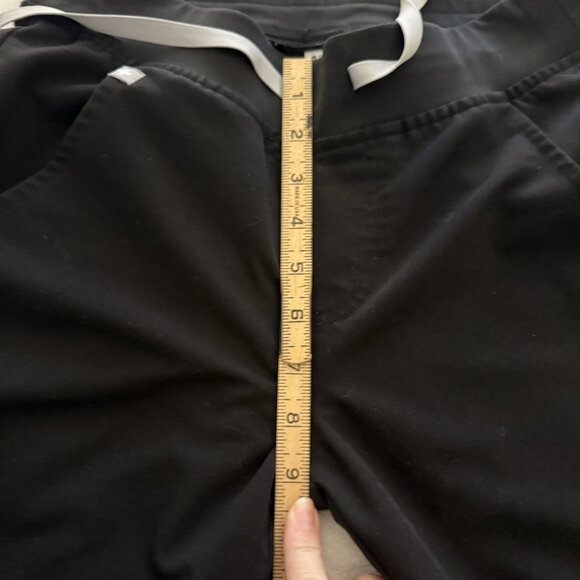 Figs Scrubs Set XS Gray Top & XS Black Pants Technical Collection - Picture 9 of 11